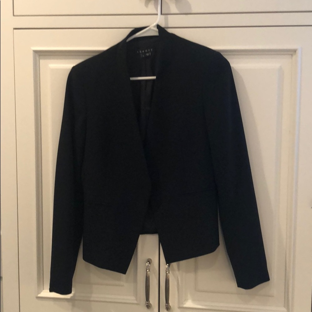 Theory black blazer